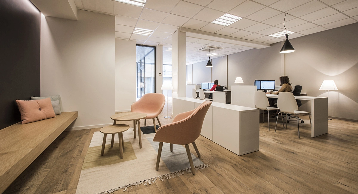 Sfeerfoto kantoor ADB verzekeringen Hasselt